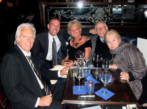 with Jack and Eleanora Jones, Marilyn &#38; Alan Bergman, NY 2009