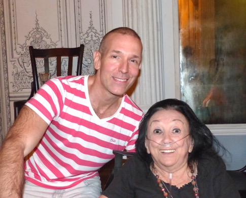 with Judith Malina, New York 2014