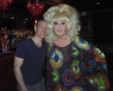 with Lady Bunny, NYC 2017