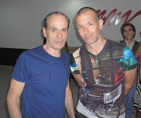 with Ney Matogrosso, Rio 2011