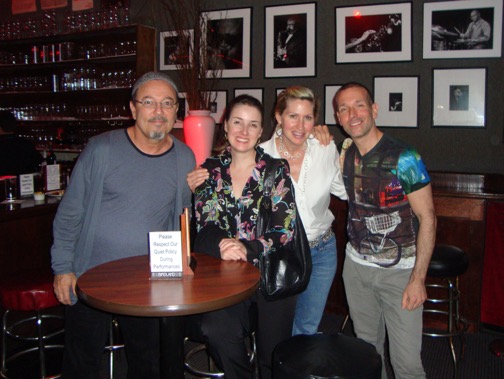 with Rubén Blades, Kay Lyra, Luba Mason, NY 2010