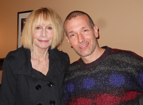 with Sally Kellerman, New York 2010